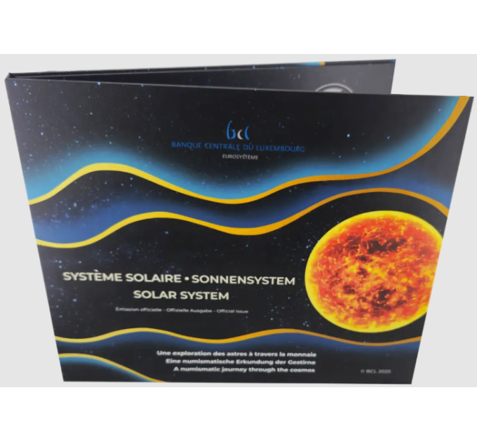 Luxembourg 25 euro silver Proof 2025 - The Solar System - The Sun