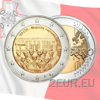 Malta 2 eurot UNC 2012 – Enamuse esindus 1887