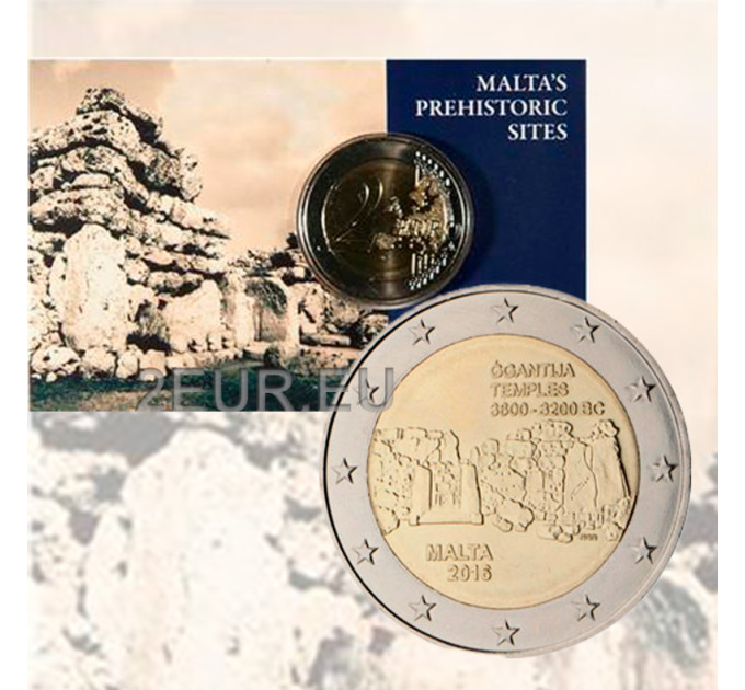 Malta 2 euro BU 2016 - Ggantija Temples in Gozo