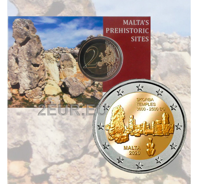 Malta 2 euro BU 2020 - Skorba Temples