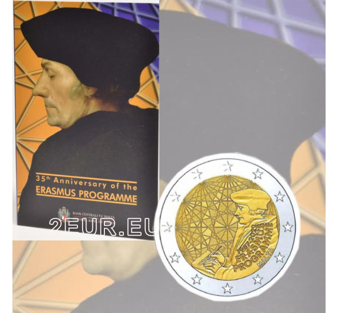 Malta 2 euro BU 2022 -  35 Years of the Erasmus