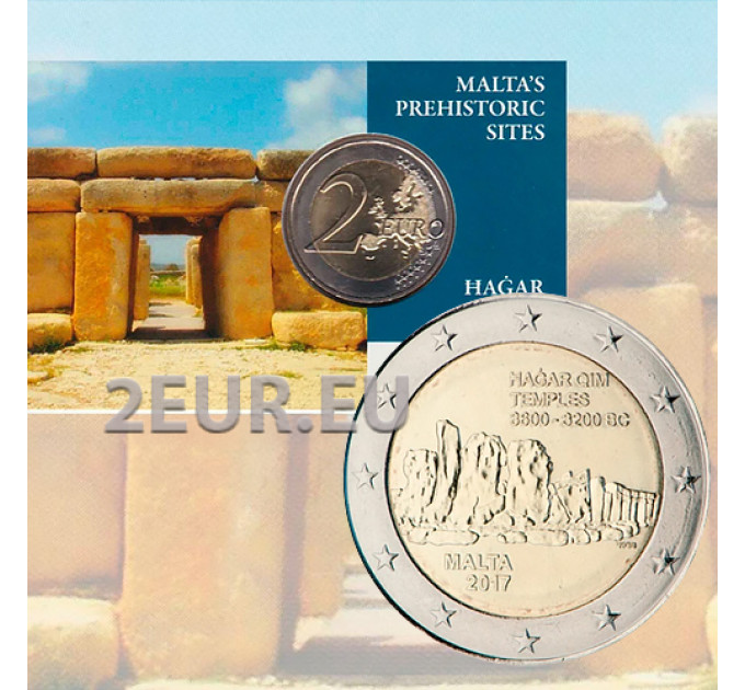 Malta 2 euro BU 2017 - Hagar Qim Temples