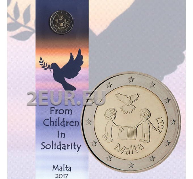 Malta 2 euro BU 2017 - Solidarity and Peace