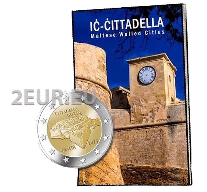 Malta 2 euro BU 2024 - Citadel of Gozo