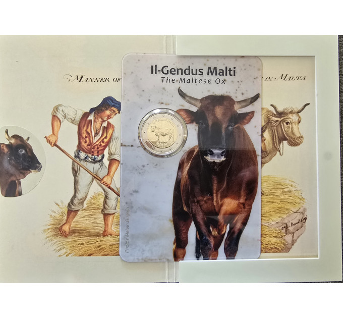 Malta 2 euro BU 2025 - Maltese Bull
