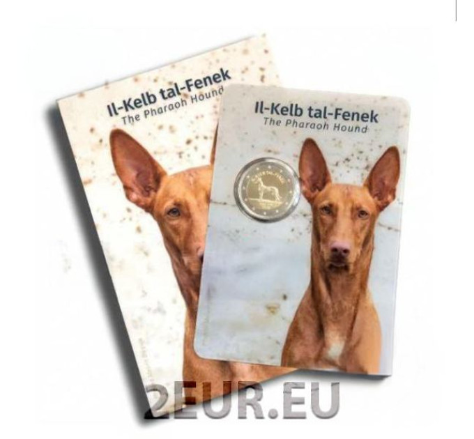 Malta 2 euro BU 2026 - The Pharaoh hound + Valletta