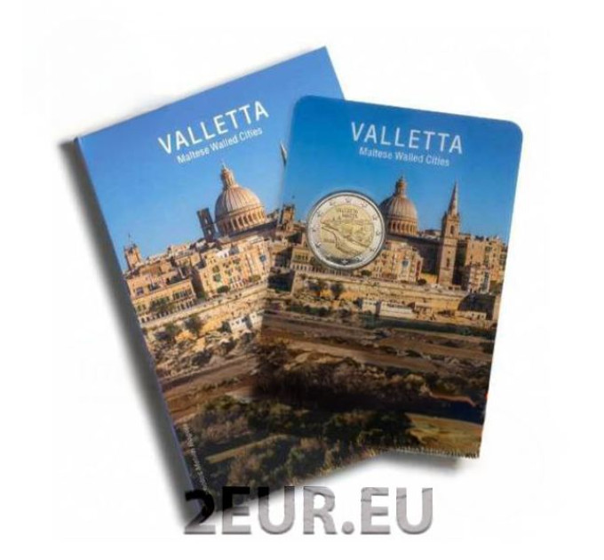 Malta 2 euro BU 2026 - The Pharaoh hound + Valletta