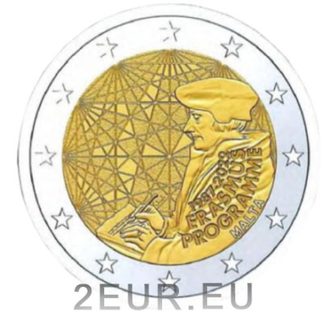 Malta 2 euro UNC 2022 - 35 Years of the Erasmus