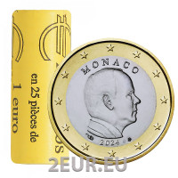 Monaco 1-eurone rull 2024