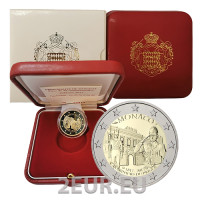 Monaco 2 eurot PROOF 2017 – 200 aastat printsi karabinjeeride asutamisest