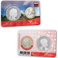 Netherlands 1 euro BU 2025 - 30 years of War Child