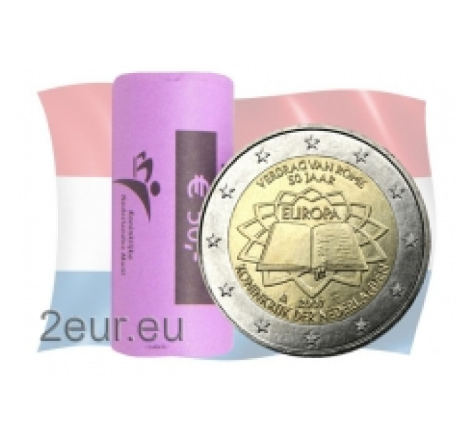 Netherlands 2 euro UNC roll 2007 - Treaty of Rome