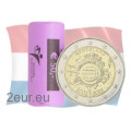 Netherlands 2 euro UNC roll 2012 - 10 Years of Euro