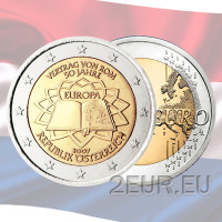 Holland 2 eurot UNC 2007 – Rooma leping