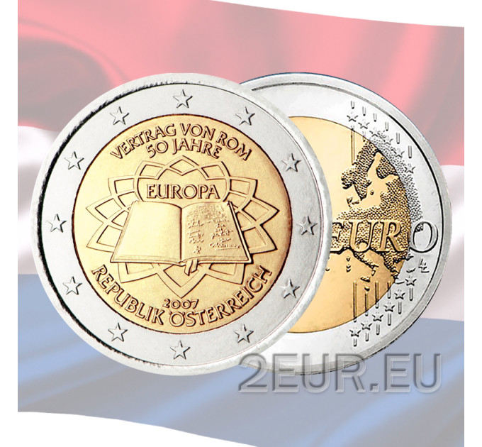 Netherlands 2 euro UNC 2007 - Treaty of Rome