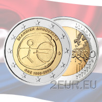 Holland 2 eurot UNC 2009 – 10 aastat eurot