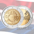Netherlands 2 euro UNC 2012 - 10 Years of Euro Cash