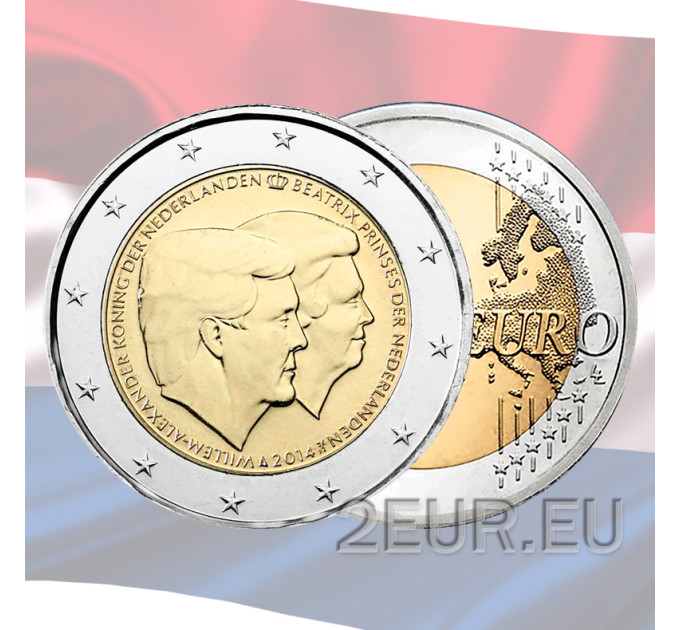 Netherlands 2 euro UNC 2014 - 200TH Anniversary of the kingdom of the Netherlands