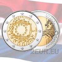 Holland 2 eurot UNC 2015 – ELi lipu 30. aastapäev