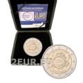Netherlands 2 euro proof 2012 - 10 Years of Euro Cash