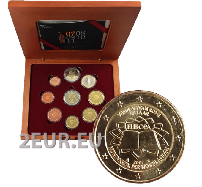 Netherlands 2 euro proof 2007 - Treaty of Rome