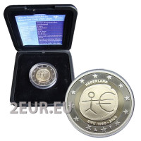 Holland 2 eurot proof 2009 – 10 aastat eurot