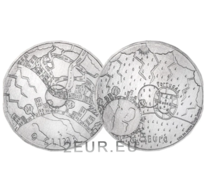 Portugal 5 euro UNC 2022 - Clima