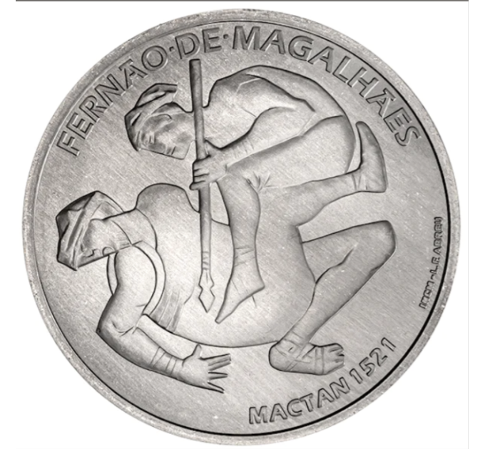 Portugal 7.5 euro UNC 2021 - 5th century of Ferdinand Magellan's circumnavigation of the world - Mactan 1521