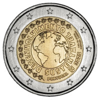 Portugal 2 eurot UNC 2025 – Jätkusuutlik areng