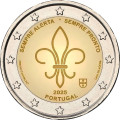 Portugal 2 euro UNC roll 2025 - World Scouting