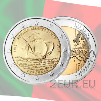 Portugal 2 eurot UNC 2011 – Fernao Mendes Pinto 500. sünniaastapäev