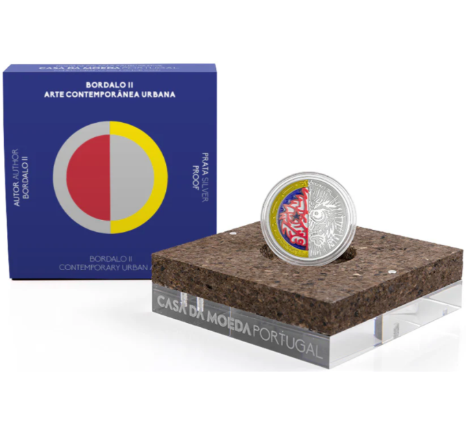 Portugal 10 euro silver proof 2023 - Bordalo II