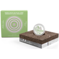 Portugal 5 euro hõbe proof 2023 – Pikaleheline rohemünt