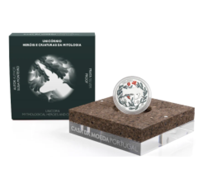 Portugal 5 euro silver proof 2023 - Unicorn
