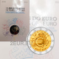 Portugal 2 euro BU 2012 -  10 Years of Euro Cash