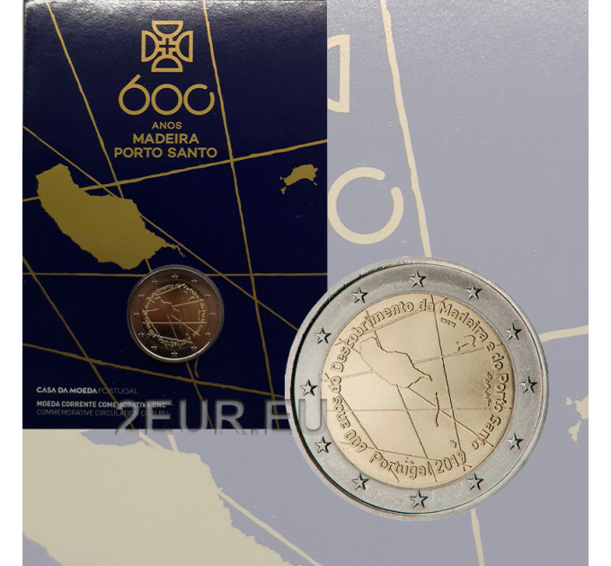 Portugal 2 euro BU 2019 - 600th Anniversary of the Discovery of Madeira Island and Porto Santo