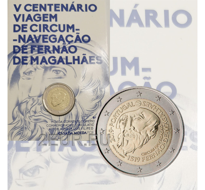Portugal 2 euro BU 2019 - 500th Anniversary of the First Circumnavigation of Earth by Magellan