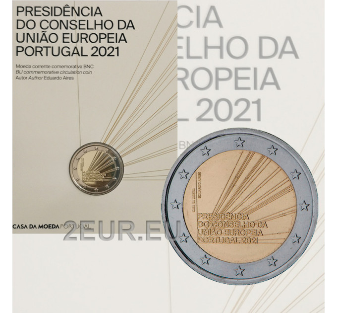 Portugal 2 euro BU 2021 - Presidency of the Council of the European Union
