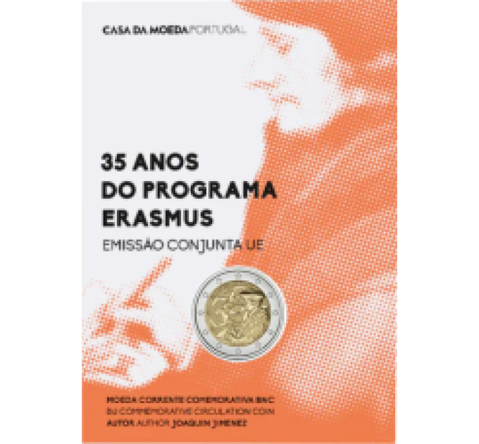 Portugal 2 euro BU 2022 - 35 Years of the Erasmus