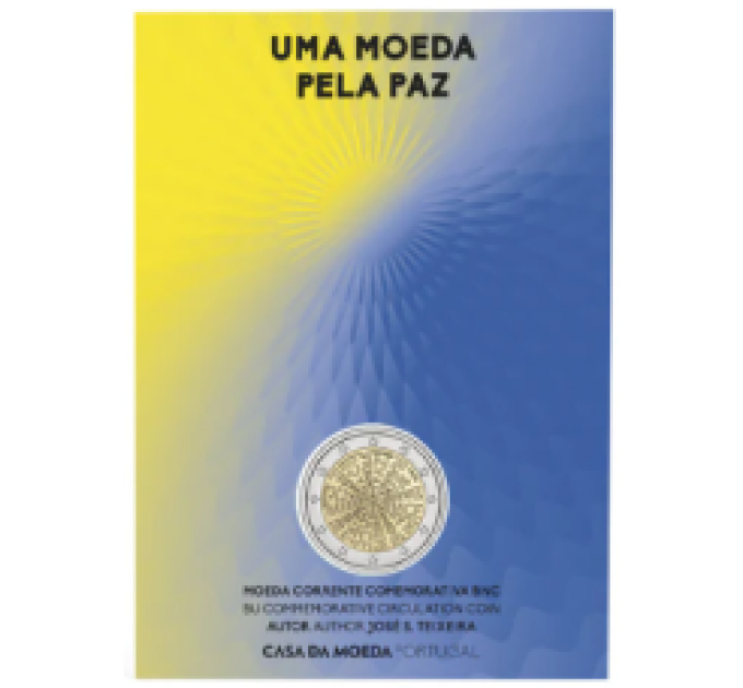 Portugal 2 euro BU 2023 - Peace in our hands