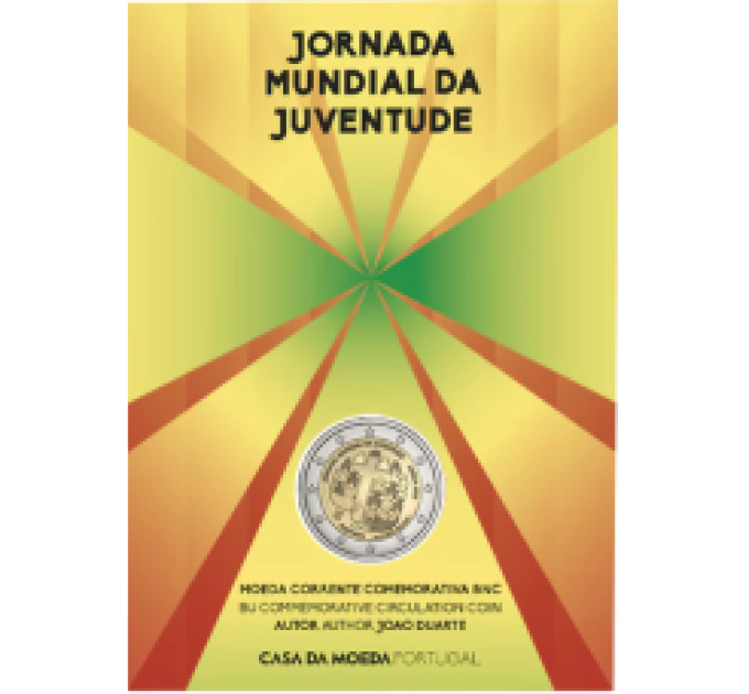 Portugal 2 euro BU 2023 - World Youth Day