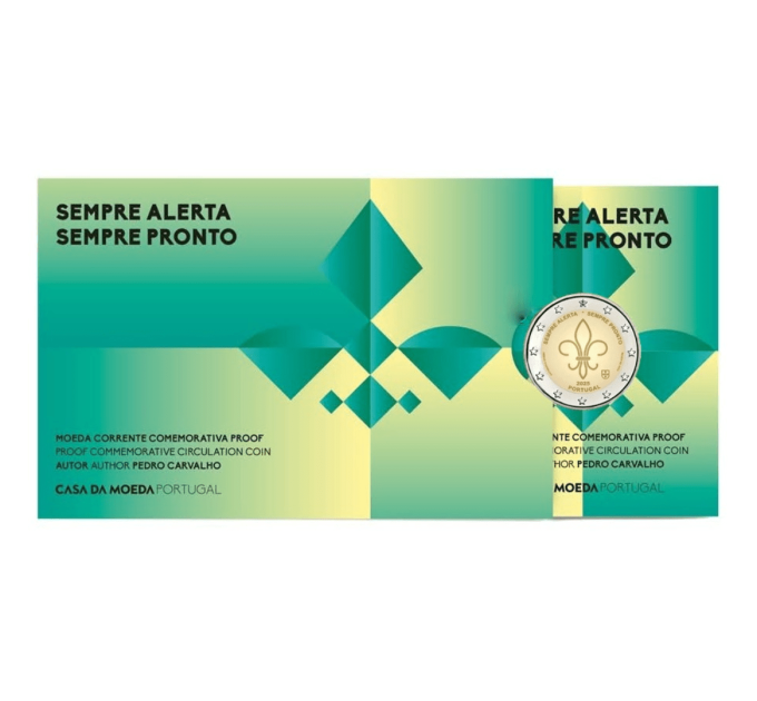 Portugal 2 euro Proof 2025 - World Scouting