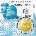 Portugal 2 euro proof 2022 - 100th anniversary of the first South Atlantic air crossing