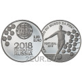 Portugal 2.5 euro UNC 2018 - FIFA Football World Cup in Russia