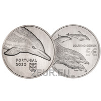 Portugal 5 eurot UNC 2020 – delfiin