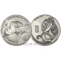 Portugal 5 euro UNC 2022 - Dinosaurs in Portugal