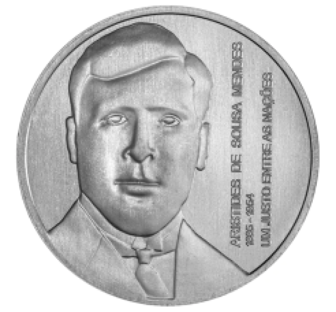 Portugal 5 euro UNC 2021 - Aristides Sousa Mendes - Never Forget