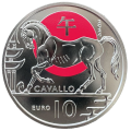 San Marino 10 euro BU 2024 - Chinese Lunar Calendar - "Horse"