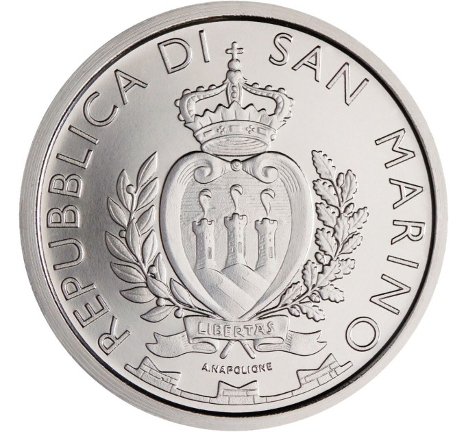San Marino 10 euro BU 2026 - Rosa Repubblica di San Marino