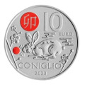 San Marino 10 euro BU 2023 - Chinese Lunar Calendar - "Rabbit"